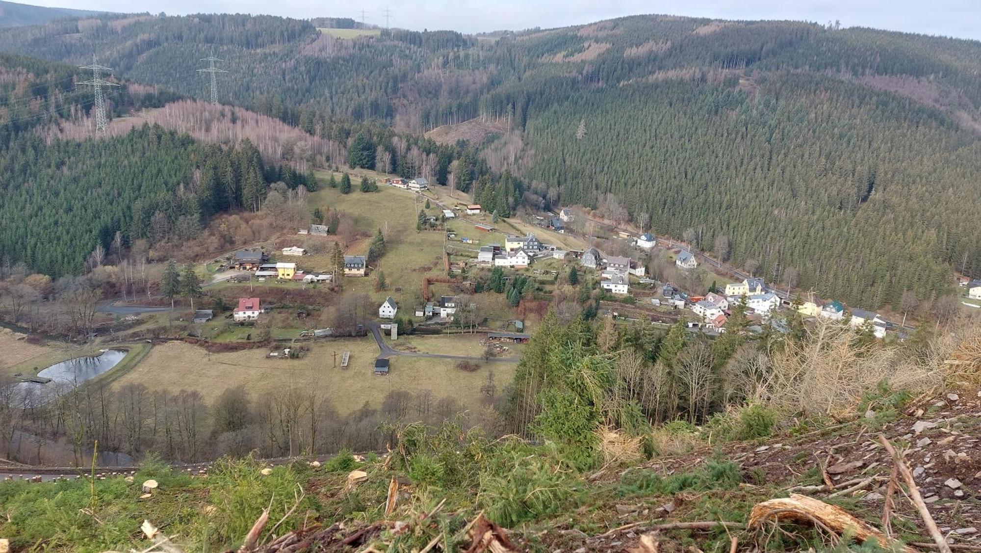 Ferienwohnung Berndt Oberweißbach Buitenkant foto